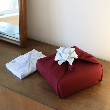 Chou à cadeau - Satin bleu ciel