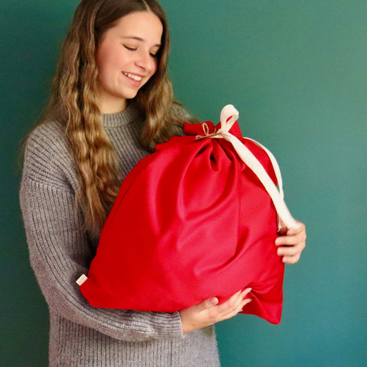 Jumbo Gift Bag - Red