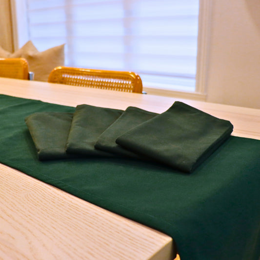 Table Set - Classic - Forest Green