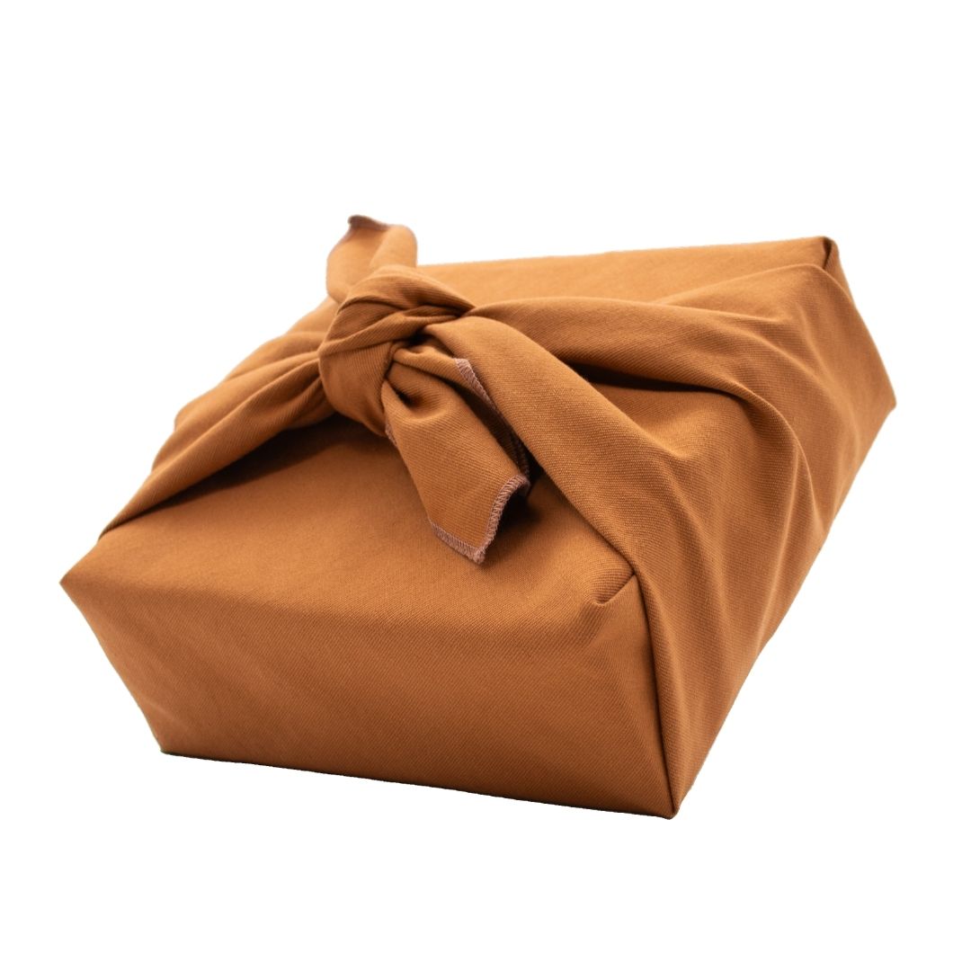 Furoshiki Reusable Gift Wrap - Terracotta