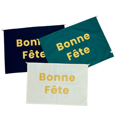 Banderole Bonne Fête - Bleu marin