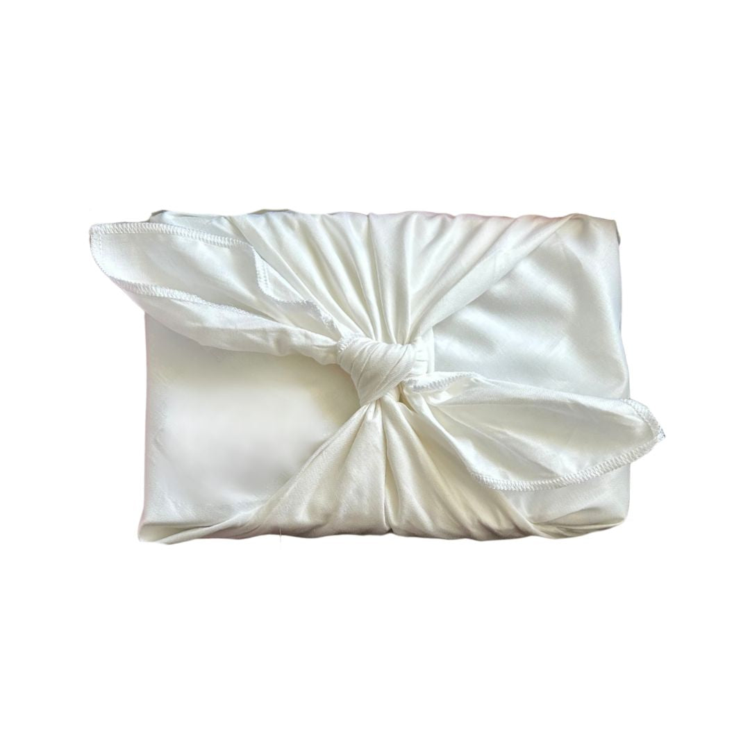 IMPERFECT - Furoshiki Reusable Gift Wrap - White