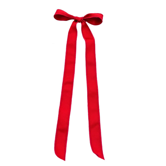 Boucle longue pour le sapin de Noël Classique - Rouge