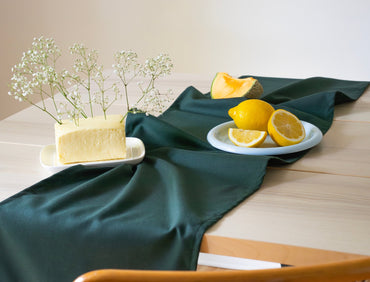 Classic Table Runner - Forest Green