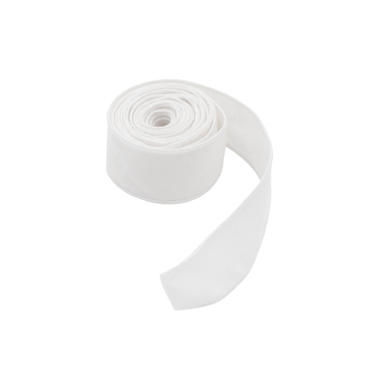 Large Decorative Ribbon - White