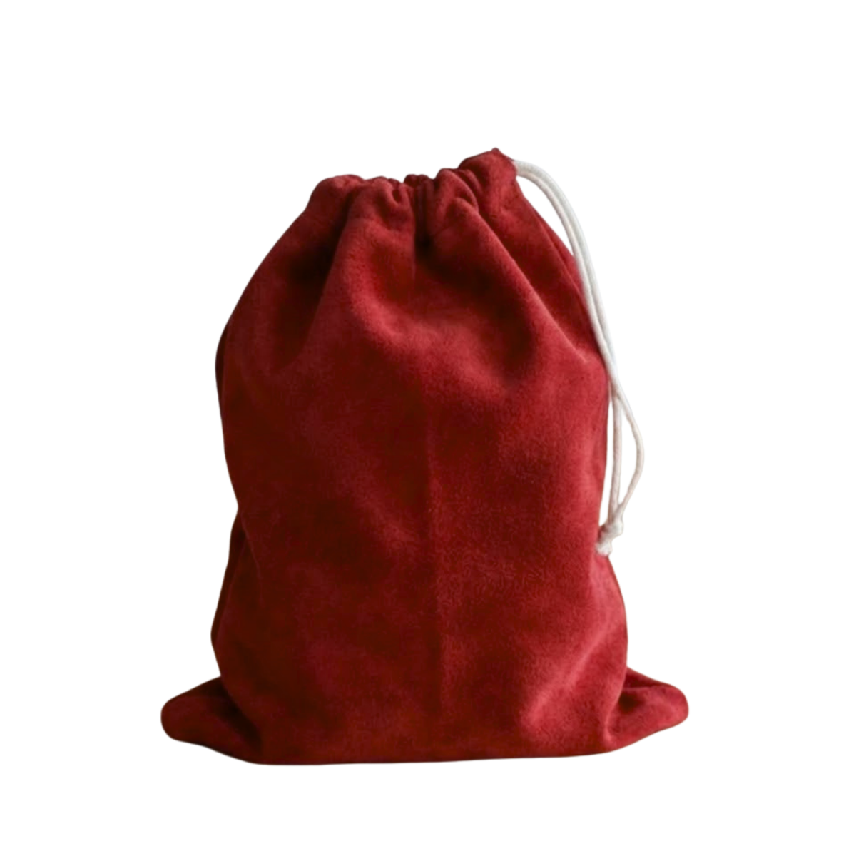Gift Bag - Red Suede