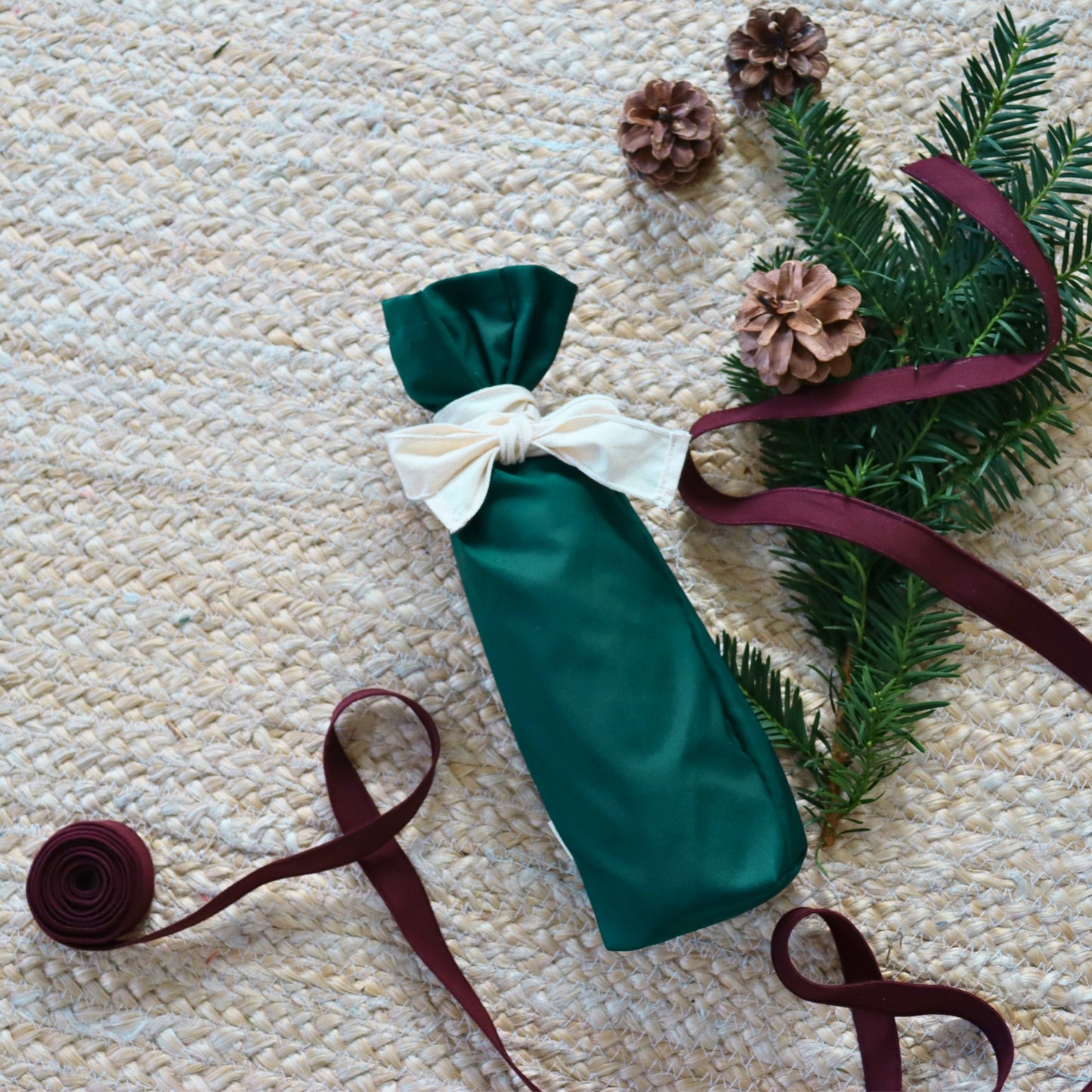 Ruban décoratif de Noël - Classique - Bourgogne