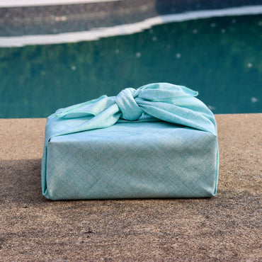 Furoshiki Reusable Gift Wrap - Blue