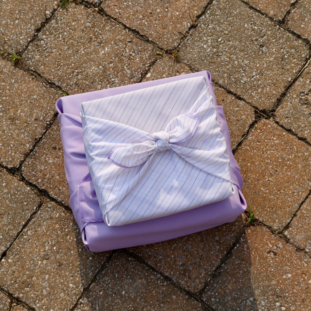 Furoshiki Reusable Gift Wrap - Lavender