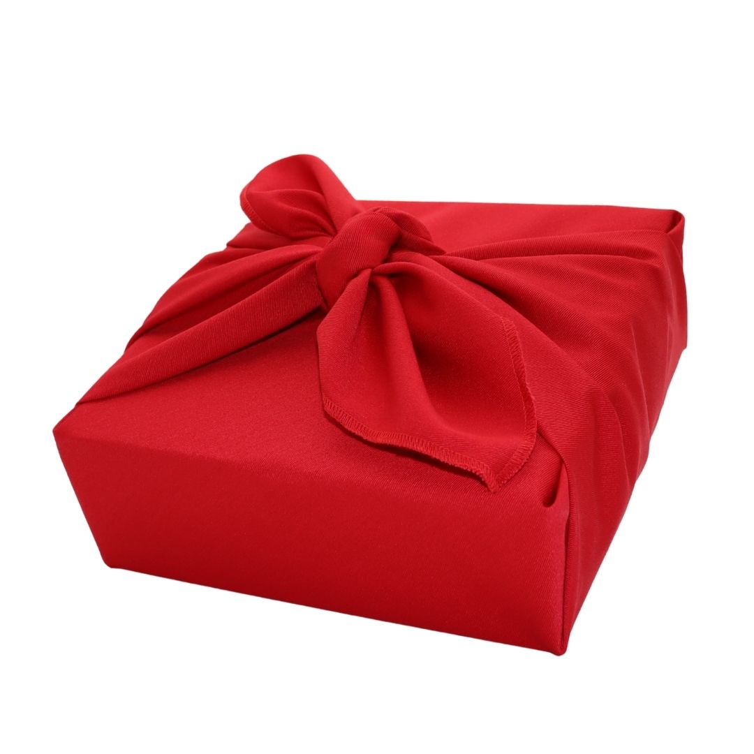 Reusable Furoshiki Gift Wrap - Red