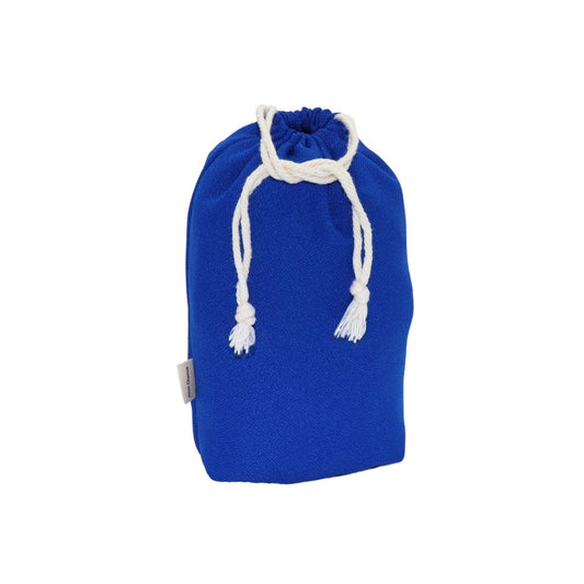 Small reusable fabric gift bag Classic - Royal blue