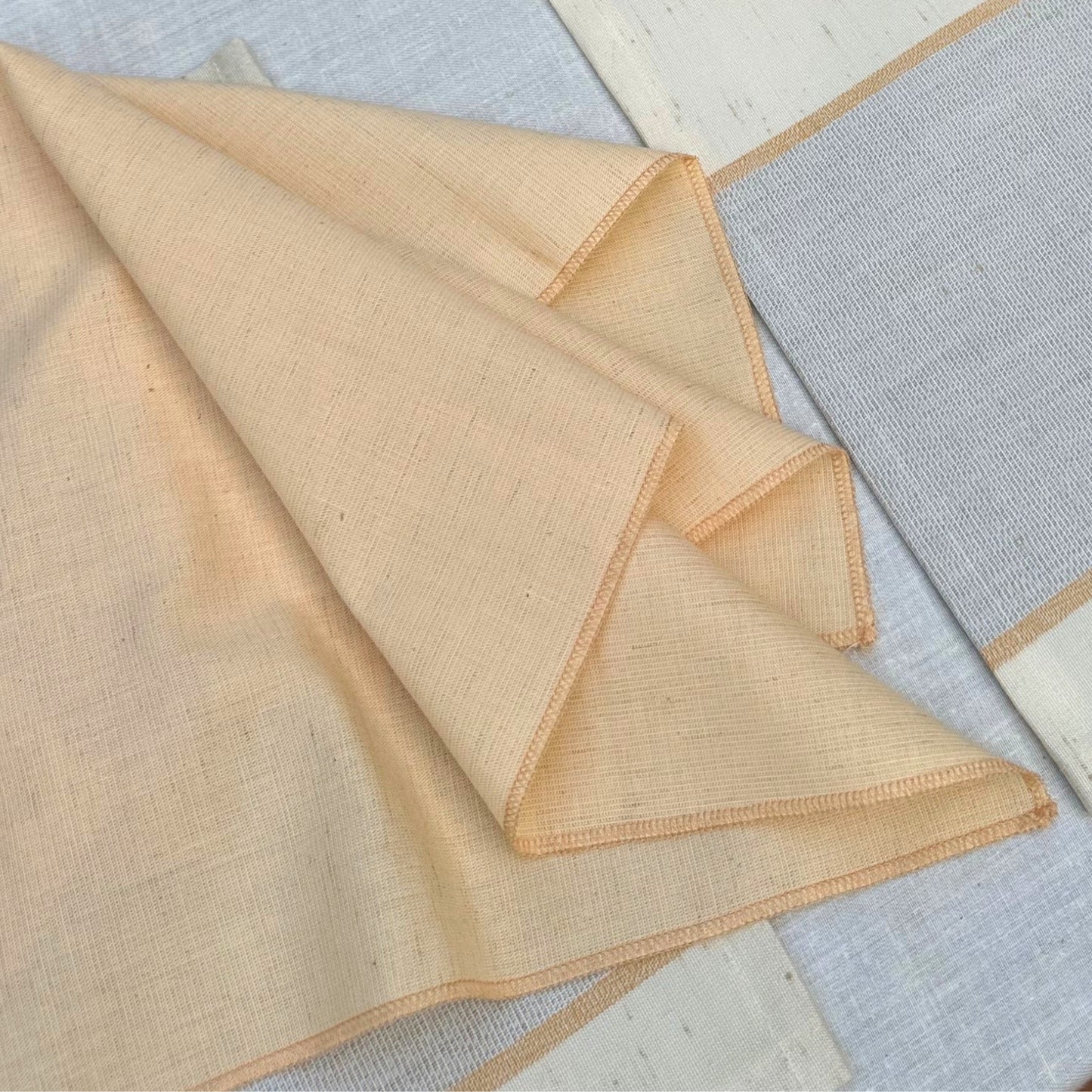 Ensemble de 2 serviettes de table - Mandarine