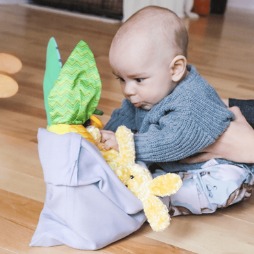 Sac cadeaux en tissu réutilisable - Classique - Lavande