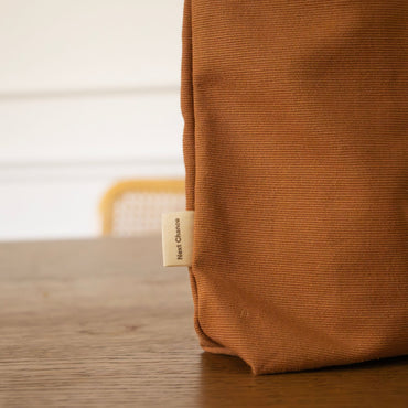 Sac cadeau à bouteille - Terracotta