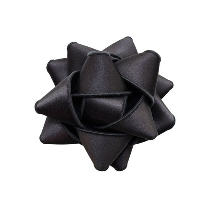 Chou à cadeau en tissu - Satin Noir