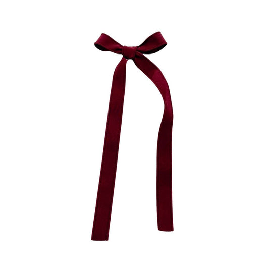 Boucle longue avec pince - Bourgogne
