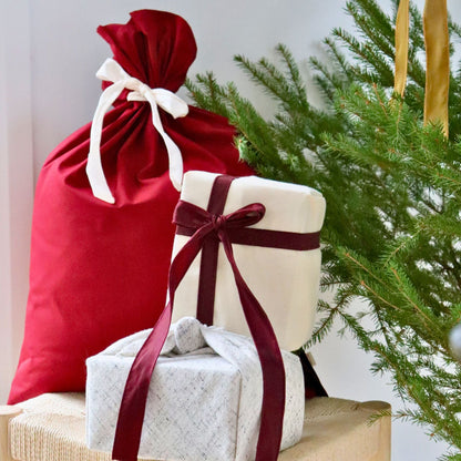 Jumbo Gift Bag - Burgundy