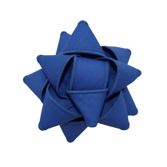 Chou à cadeau en tissu - Classique - Bleu cobalt