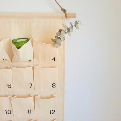Pre-order -Advent Calendar - Cream and Navy