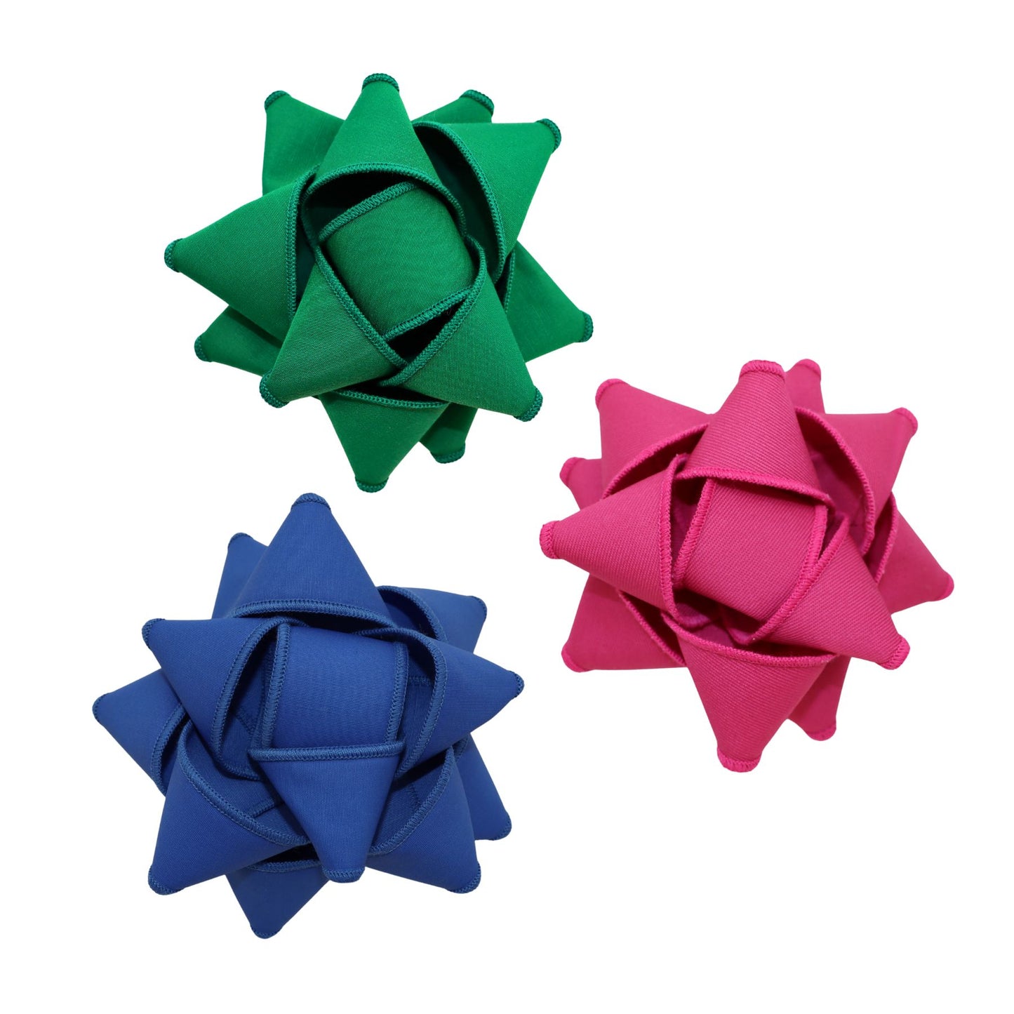 Ensemble de 3 choux à cadeaux - Coloré