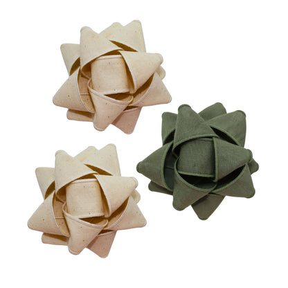 Ensemble de 3 choux à cadeaux - Organique