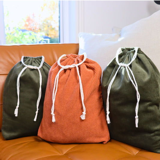 Set of 3 gift bags - Organic