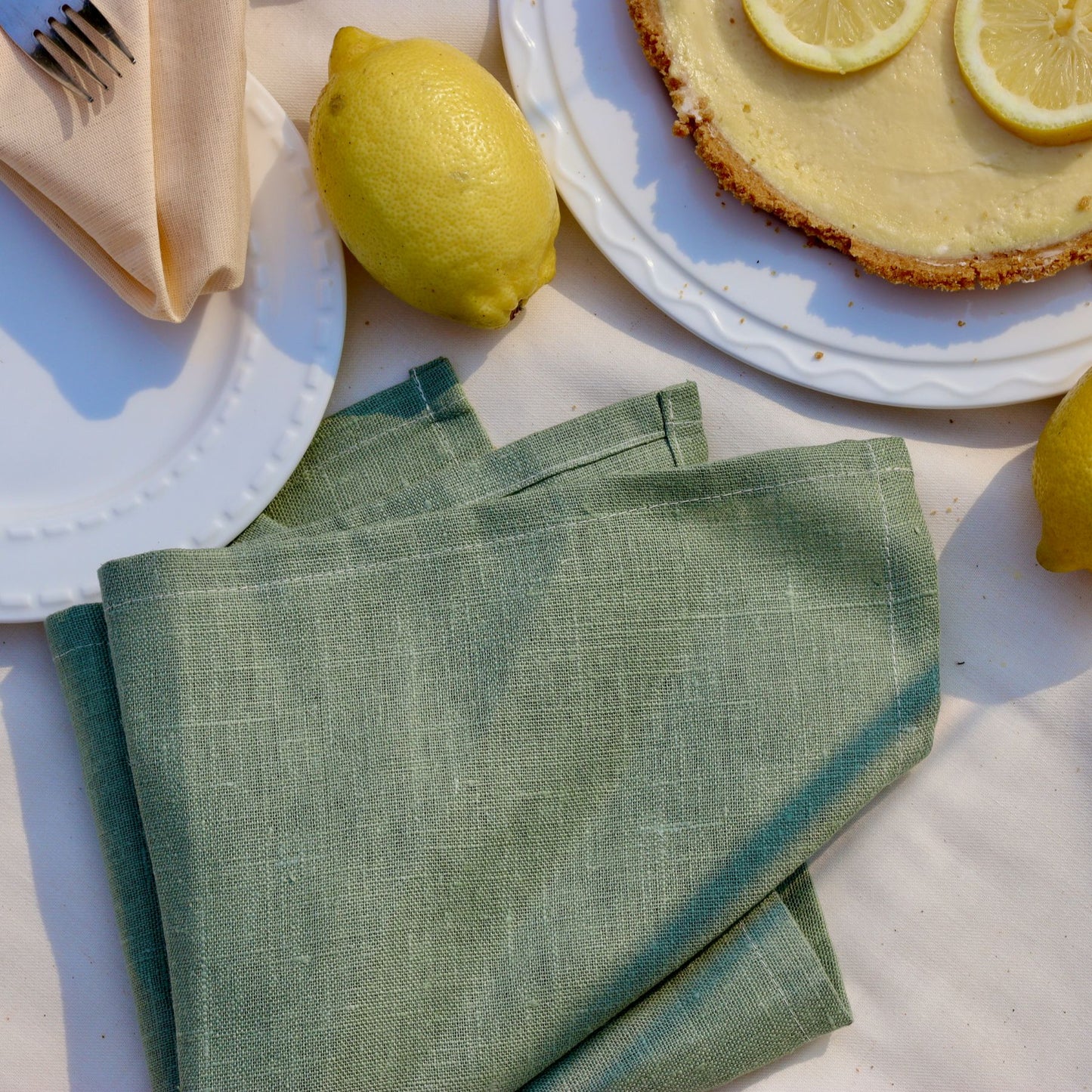Table Napkins - Eucalyptus Linen