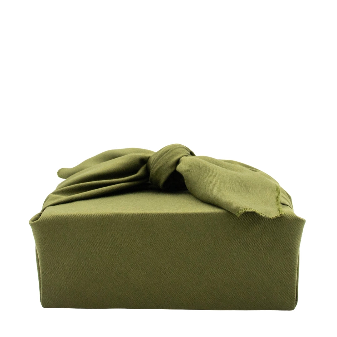 Furoshiki Reusable Gift Wrap - Forest Green