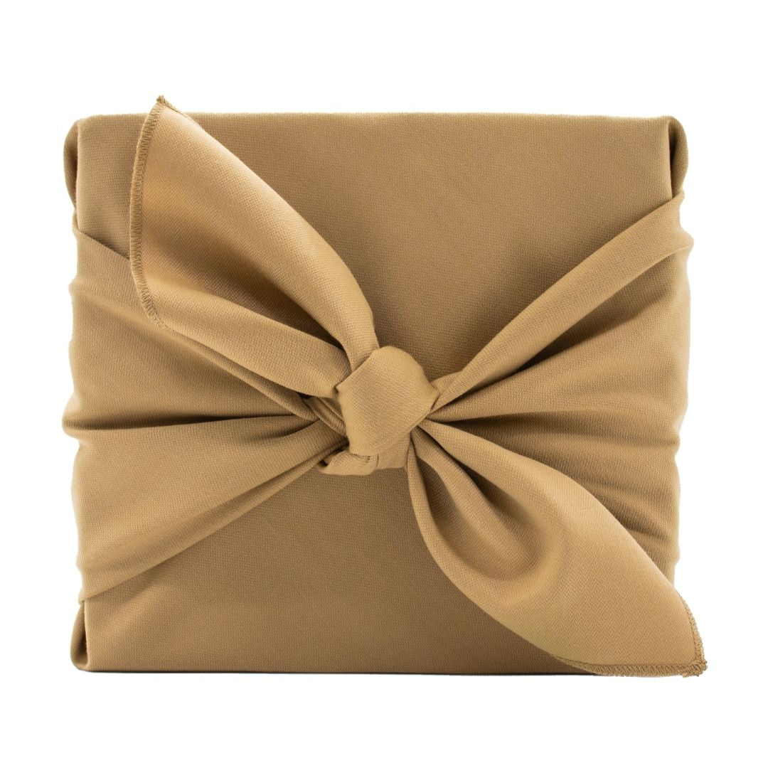 Furoshiki Reusable Gift Wrap - Beige