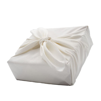 Furoshiki Reusable Gift Wrap - White