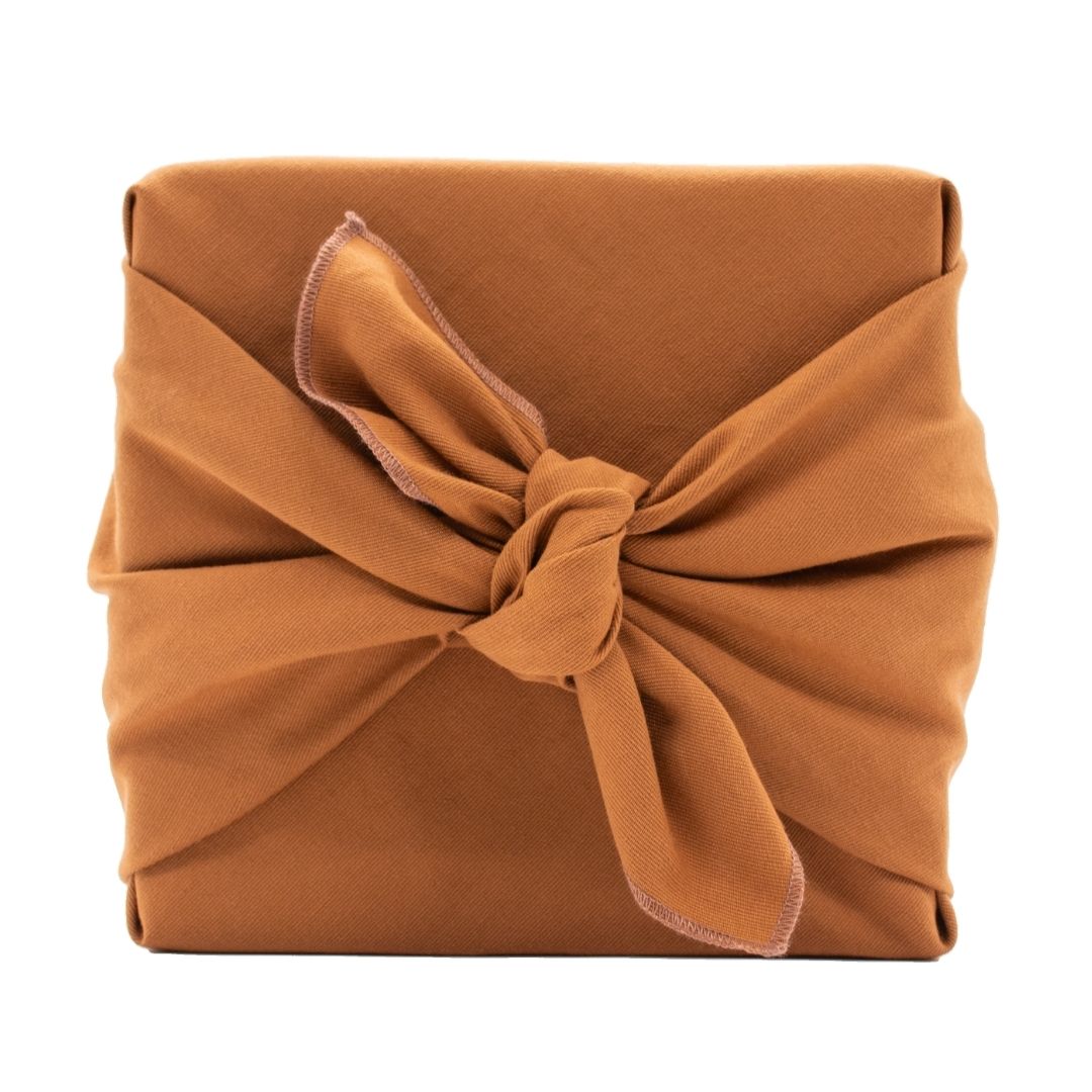 Furoshiki Reusable Gift Wrap - Terracotta