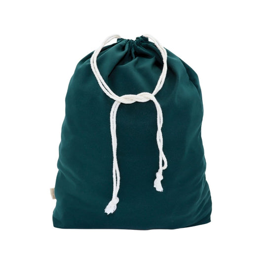 Classic reusable fabric gift bags - Forest green