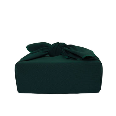 Reusable Furoshiki Gift Wrap - Forest Green
