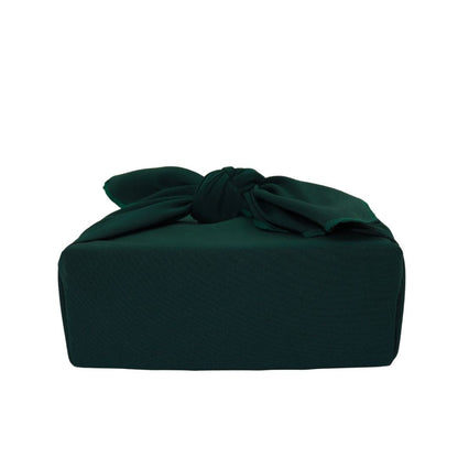 Reusable Furoshiki Gift Wrap - Forest Green