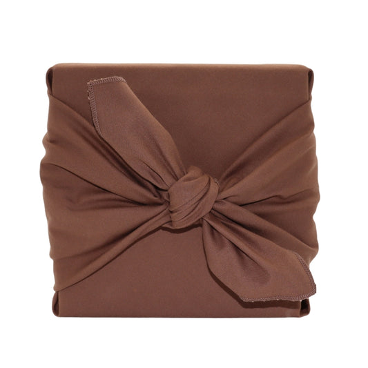 Furoshiki Reusable Gift Wrap - Brown