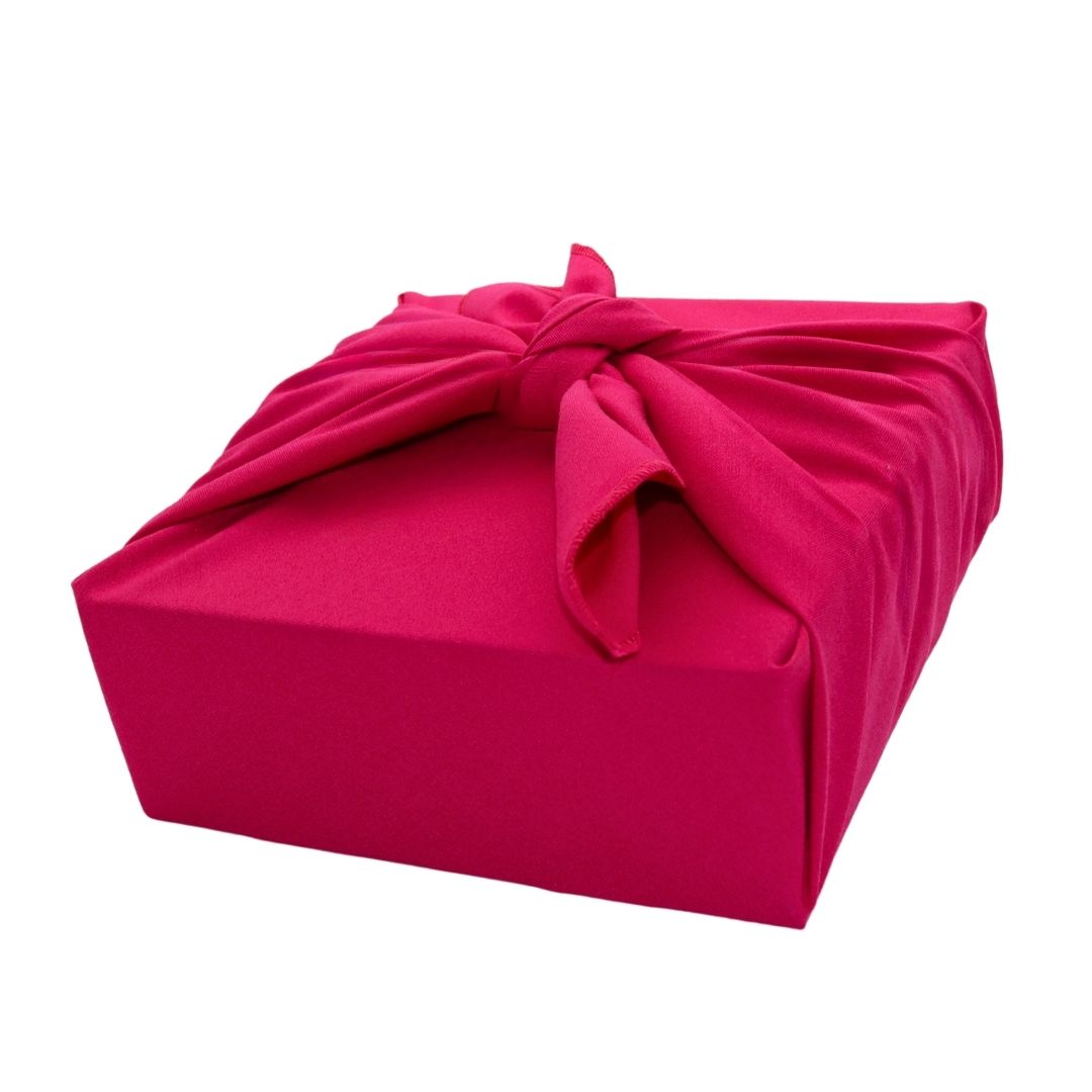 Reusable Furoshiki Gift Wrap - Fuchsia Pink