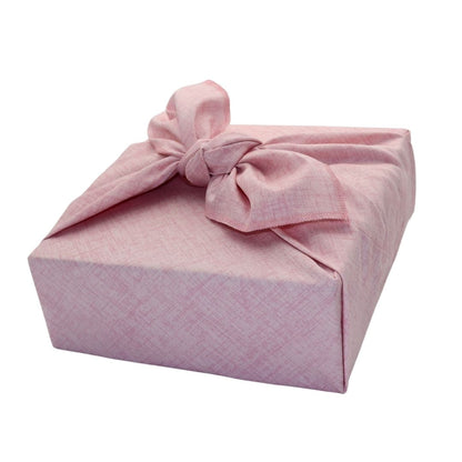 Reusable gift wrapping Furoshiki Monochrome Print - Pale Pink