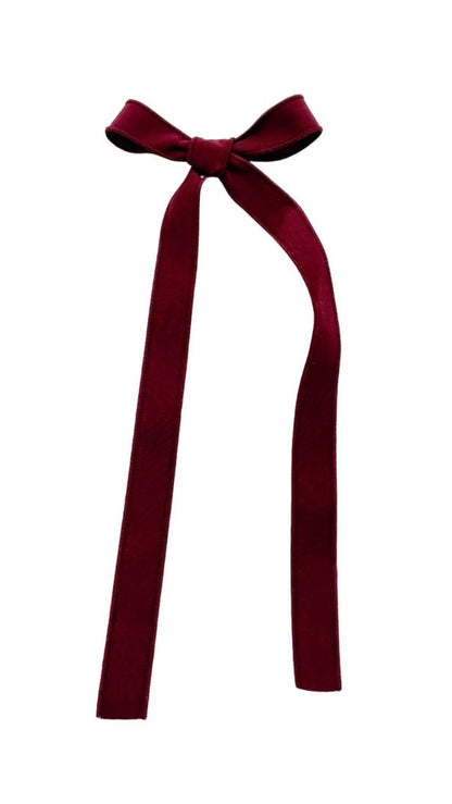 Long Bow for the Classic Christmas Tree - Burgundy
