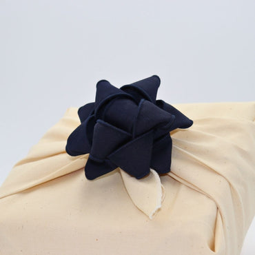 Fabric gift cabbage - Classic - Navy blue