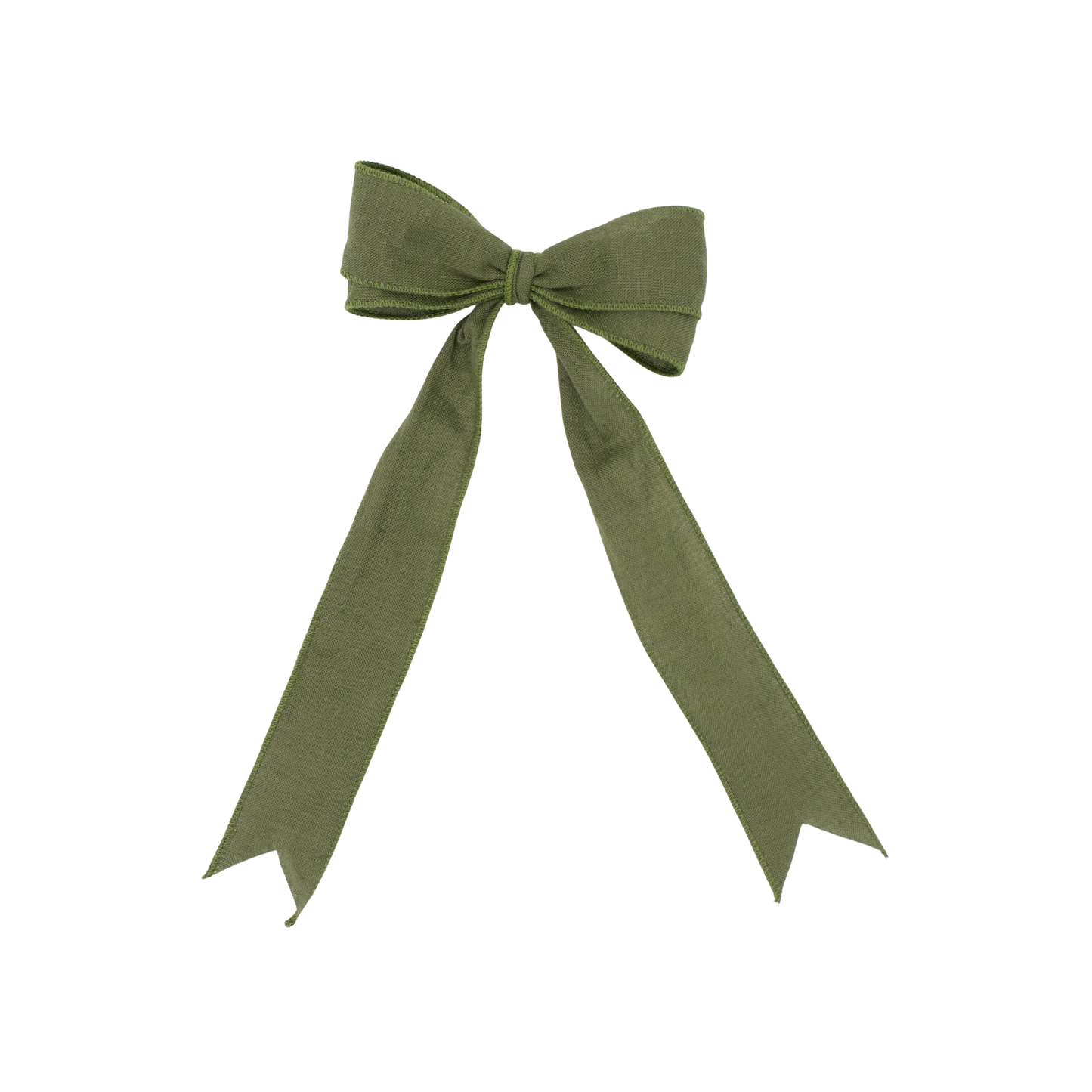 Boucle double à cheveux - Vert olive