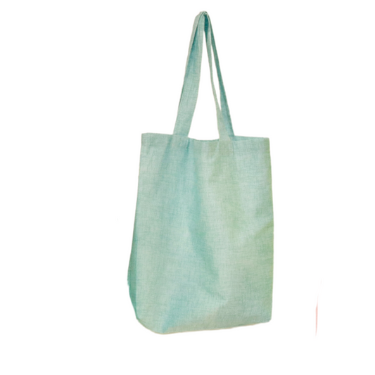 Sac réutilisable tote bag - Bleu
