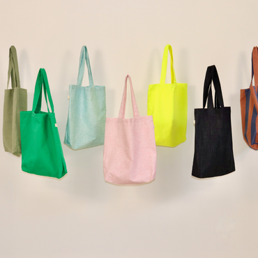 Sac réutilisable tote bag - Bleu