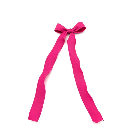 IMPARFAIT - Boucle longue large avec pince - Rose