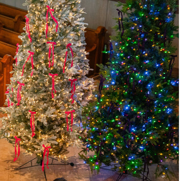 IMPARFAIT - Boucle longue avec pince - Carreaux effet laine