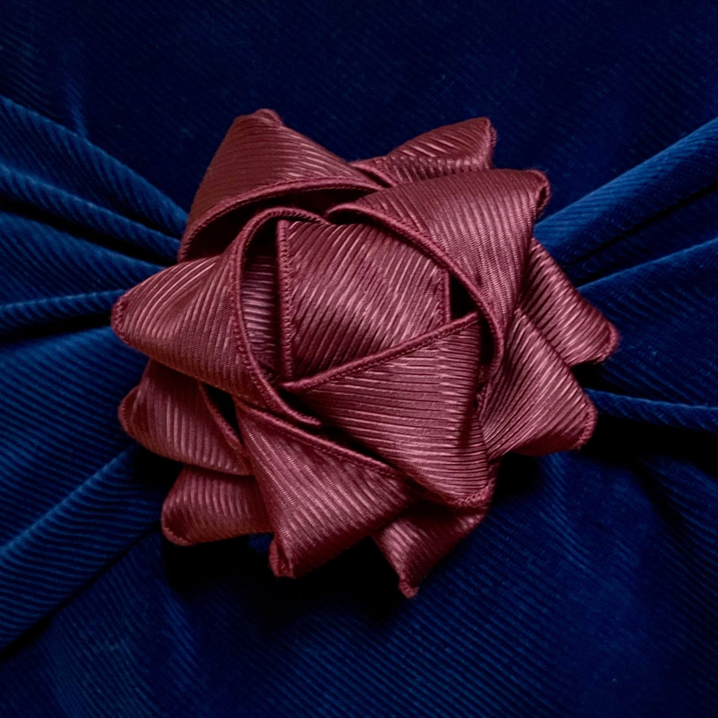 Reusable Gift Bow - Warm Burgundy