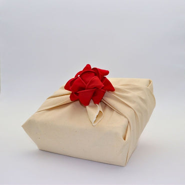 Fabric gift cabbage - Classic - Red