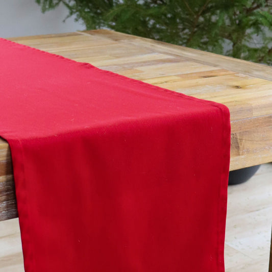 Chemin de table - Classique - Rouge