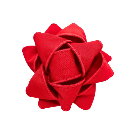 Fabric gift cabbage - Classic - Red