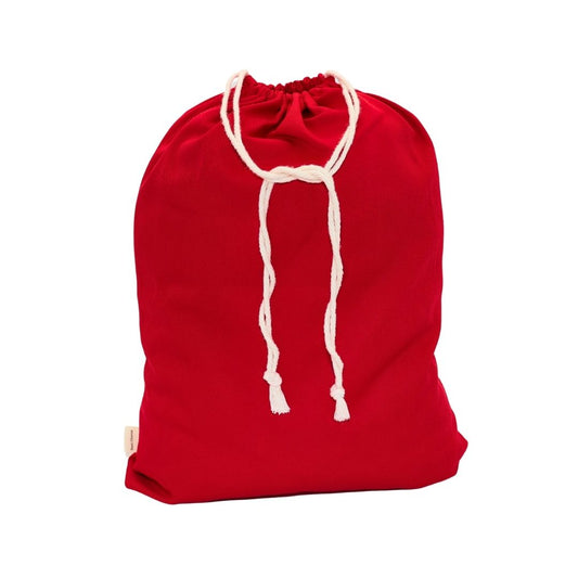 Classic reusable fabric gift bags - Red