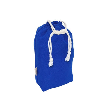 Small reusable fabric gift bag Classic - Royal blue